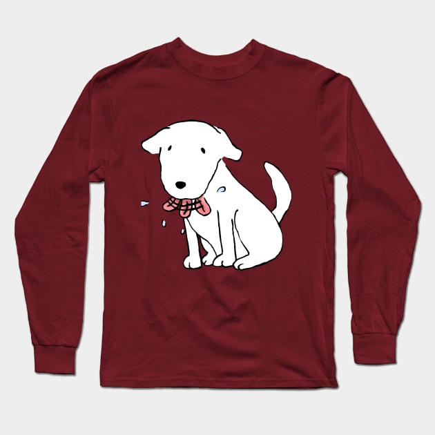 Slobber Pup Long Sleeve T-Shirt by quiet sun. 